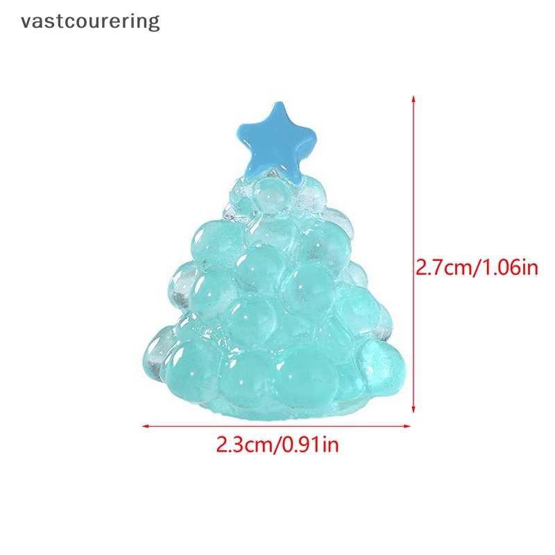 Bình Hoa mini Phát Sáng Dùng Trang Trí Cây Thông Giáng Sinh Độc Đáo
