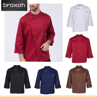Áo khoác đầu bếp Unisex Áo sơ mi dài tay cho đồng phục nhà bếp sành điệu và thoải mái