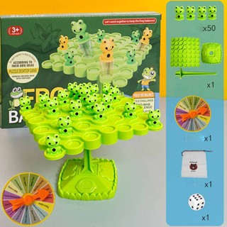 Funny Frog Balance Tree Toy Multiplayer Interactive Educational Desktop Game Gift Learning Toys For Kids