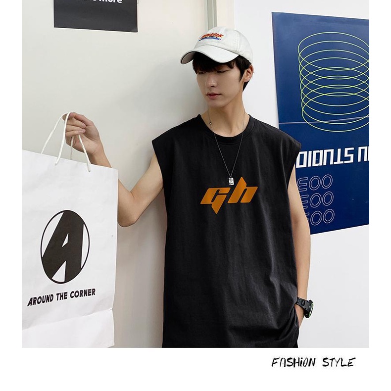 Áo Ba Lỗ Thể Thao Cổ Tròn Thời Trang Nam