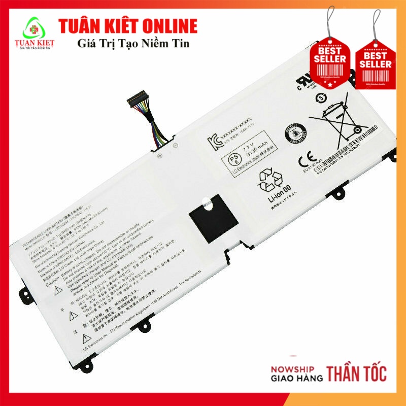 Pin Laptop LG Gram 2018 13Z980 13Z990 14Z980 14Z990 15Z980 15Z990 LBS1224E Original 72Wh