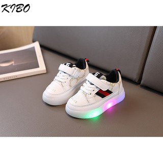 Mới Giày Thể Thao Đế Mềm Có Đèn Led Cho Bé