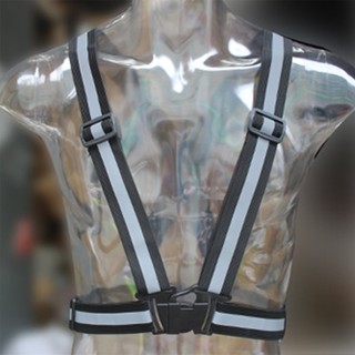 【88Fast delivery】4CM Reflective Vest High Visibility Adjustable Safety Vests Elastic Strip