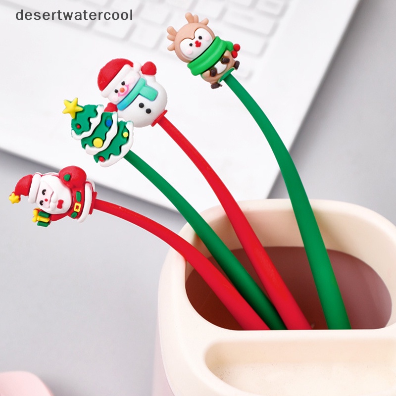Dcvn Bút Mực gel Ngòi 0.38mm Hình Ông Già Noel Cây Thông Giáng Sinh Đáng Yêu Sáng Tạo Cho Học Sinh / Văn Phòng martijn