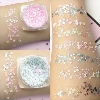 Phấn Mắt Dạng gel Kim Tuyến Lấp Lánh Trang Điểm Nổi Bật
