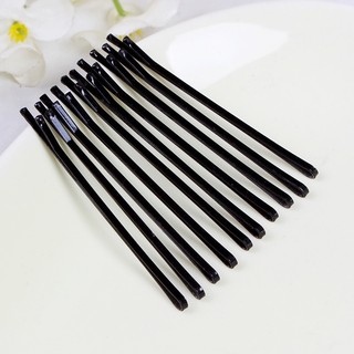 Set 12 kẹp tóc nhỏ màu đen thời trang hàn quốc