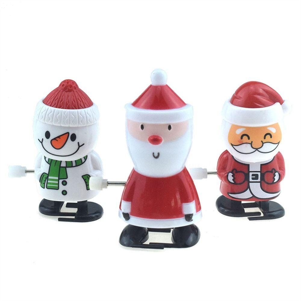 Mmluck Đồ Chơi Lên Dây Cót Hình Ông Già Noel Tuần Lộc Lắc Đầu Làm Quà Tặng Giáng Sinh Năm Mới