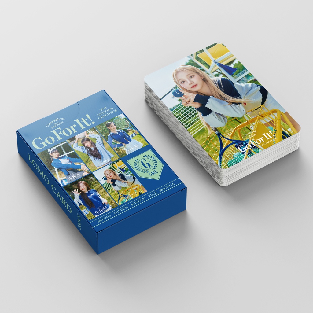 GIDLE Album GO FOR IT Photocard I-DLE Lomo Card