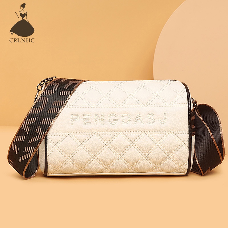 Crlnhc Túi Xách Đeo Vai Dây Bản Rộng Phong Cách retro Thời Trang Cho Nữ vn