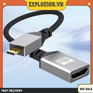 Dây Cáp Chuyển Đổi micro hdmi-compatible 20cm 4k @ 60hz micro hdmi-compatible