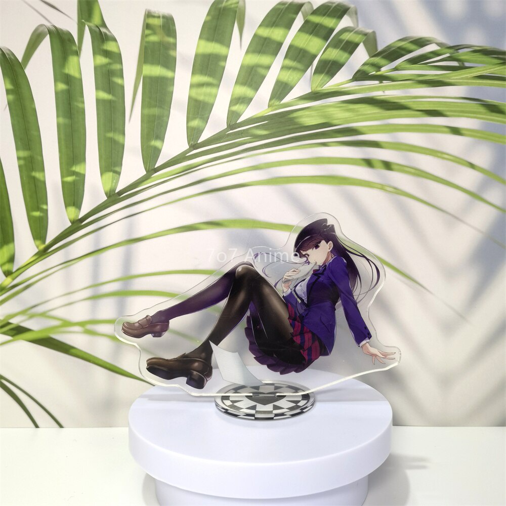 Mô hình Standee Anime Komi Cant Communicate Concerts Komi Shoko Cute phụ kiện trang trí dễ thương