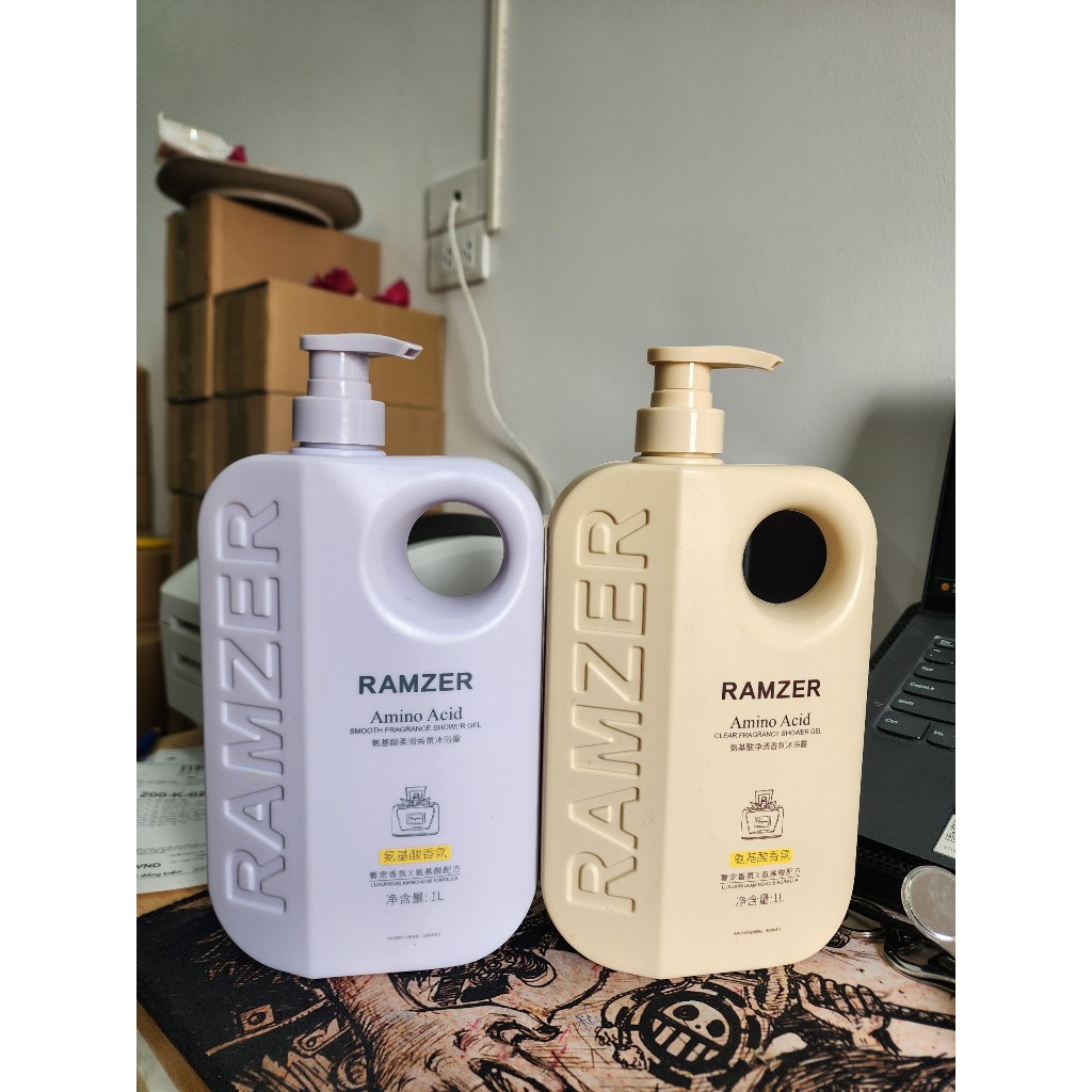 Sữa Tắm Ramzer Hương Nước Hoa Cao Cấp, Chứa Amino Acid Dưỡng Ẩm Sâu  Nuôi Dưỡng Và Nâng Niu Làn Da