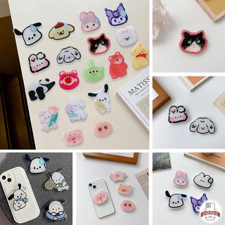 Hoạt Hình Giá Đỡ Điện Thoại Dạng Gập Hình Gấu / Thỏ / Heo / Gấu kuromi Đáng Yêu Thông Dụng