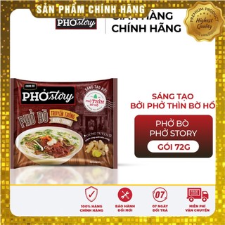 Phở bò phở story 72gr - combo 5 gói x 72g