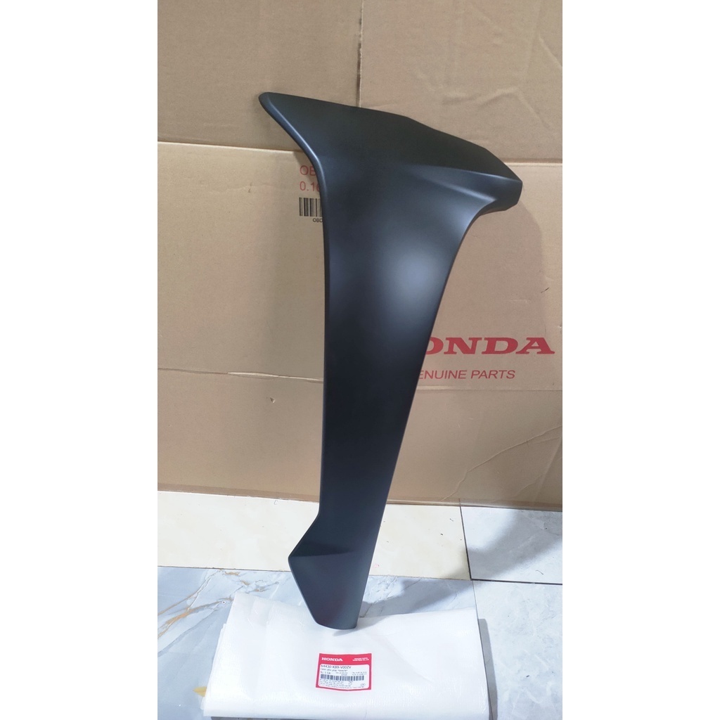 Cánh yếm bên phải | bửng yếm WAVE A110  màu Đen nhám *76* chính hãng Honda