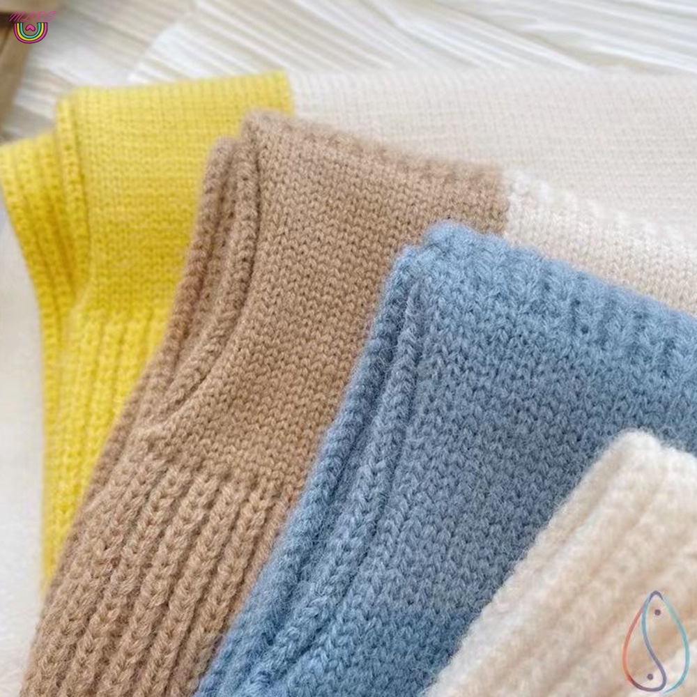 Khăn Choàng Cổ Mùa Đông Quấn Chéo Màu Mềm Mại Thoải Mái Thoáng Khí Cho Hoạt Động Ngoài Trời