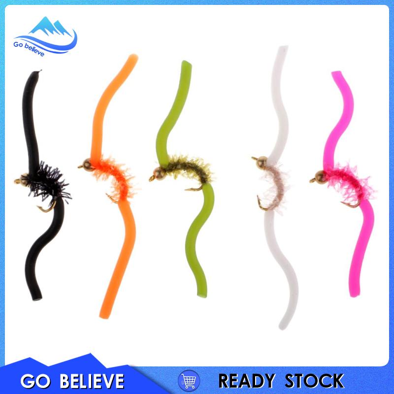 Bộ 5 Mồi Câu Cá An juan Triout Sâu Loại Ruồi 1