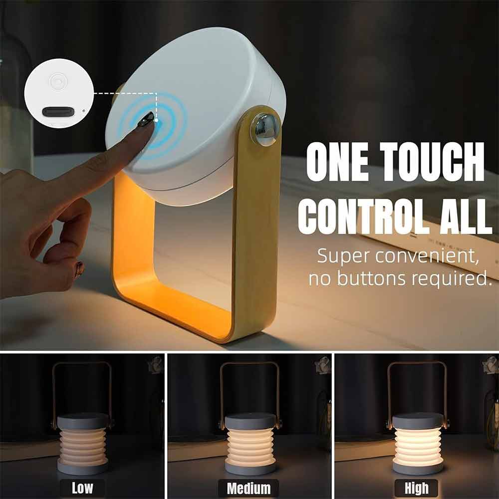Retractable Lantern Light, Table Lamp, Portable Night Light, Camping Light, Outdoor Light