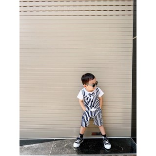 [size 15-20kg] Bộ thun giả ghile bé trai lịch lãm