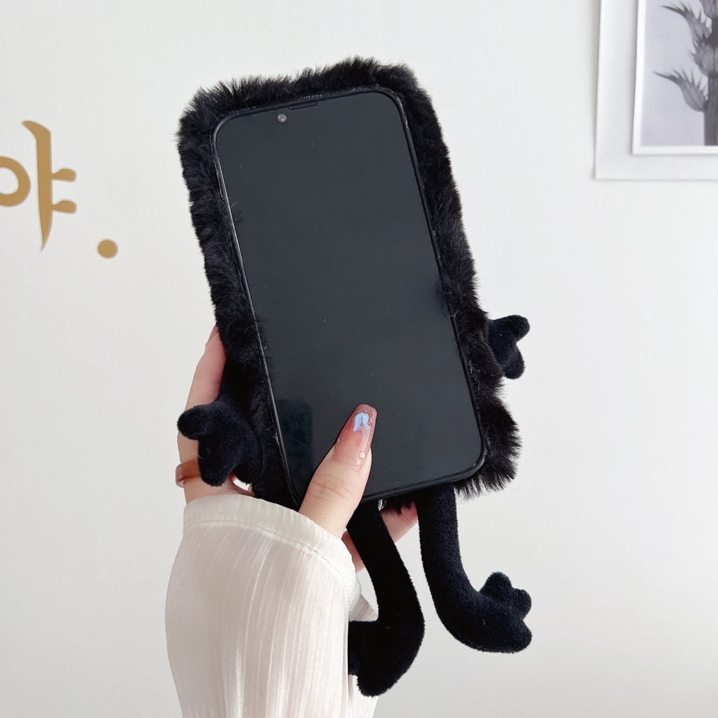 Bao Da Điện Thoại Chống Sốc Họa Tiết Bông Xù Cho samsung a14 a23 a72 a53 a54 a13 a12 a22 a52 a71 a73 a51 Ốp