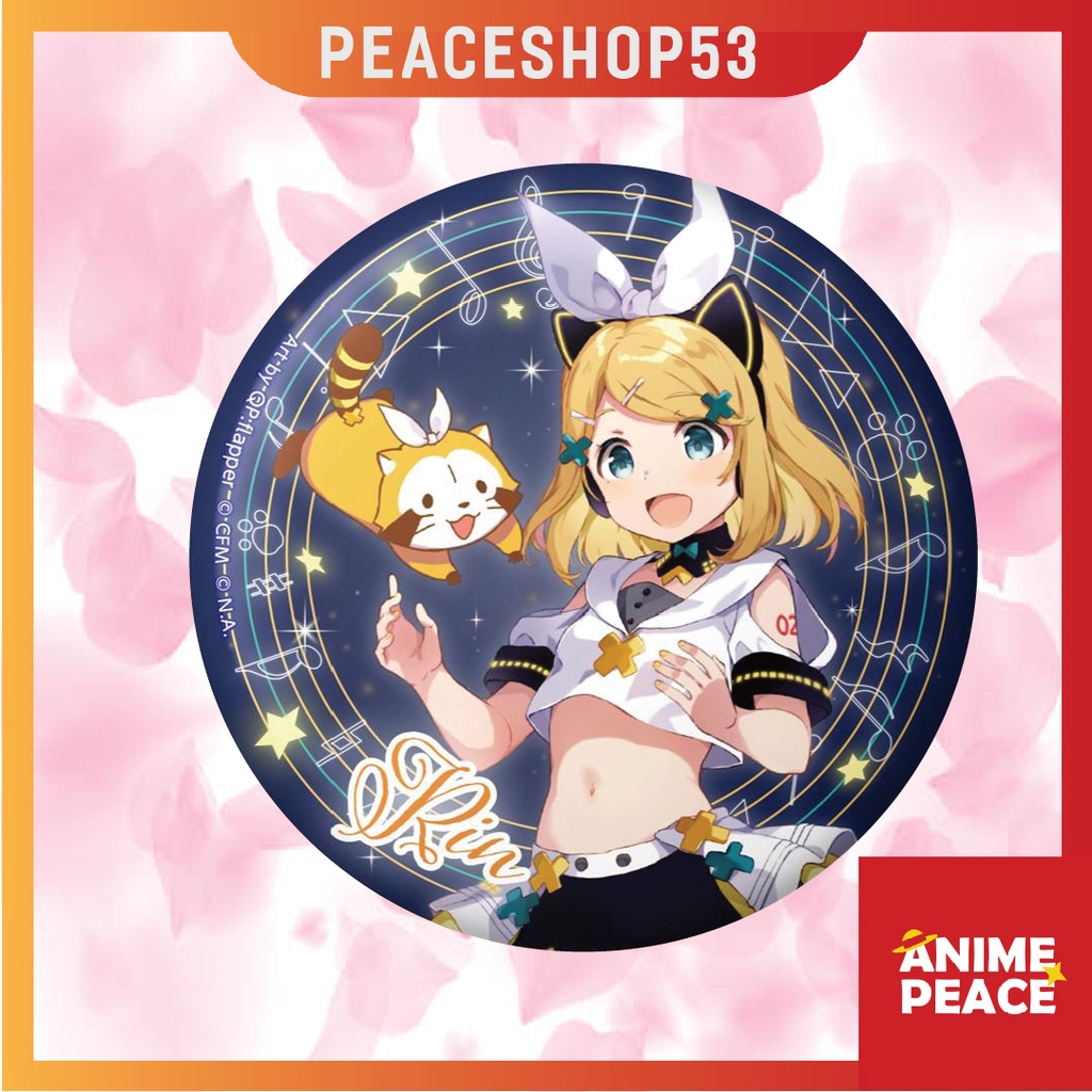 Huy hiệu Hatsune Miku Vocaloid Lấp Lánh Huy Hiệu Vocaloid Ver 4 HH46