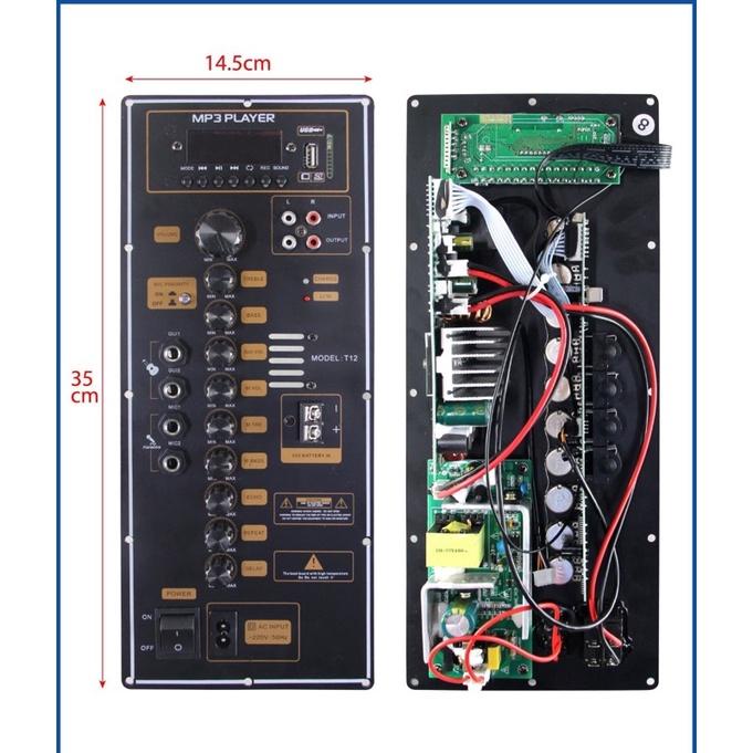 Mạch Loa Kéo 15*35 Bass Đơn 30-40 Công Suất 120W Thực