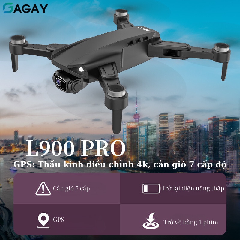 Flycam máy bay điều khiển từ xa L900 định vị GPS, chất lượng hình ảnh 4K GAGAY Hà Nội | BigBuy360 - bigbuy360.vn