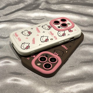 Hoạt Hình Ốp Điện Thoại silicone Mềm Chống Sốc In Hình hello kitty Cho iphone 15promax 14 13 12 11 xsmax xr 8plus 7