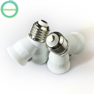 Chuôi Đèn Chuyển Đổi E27 Sang 2 - E27 E27 Dùng Cho Đèn LED E27