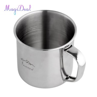 Cốc cắm trại bằng thép không gỉ 250ml Cốc cà phê Trường học Văn phòng tại nhà