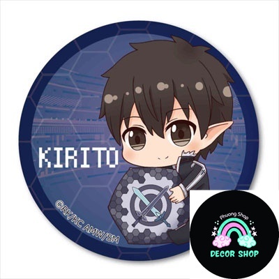 Móc khóa Sword Art Online kirito yuki sinon leafa asuna Phụ kiện trang trí túi xách Balo
