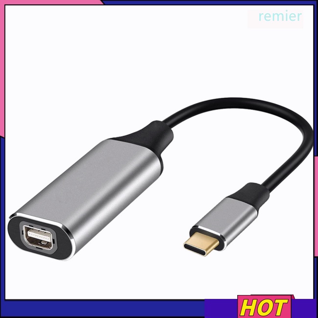 Cáp Chuyển Đổi REMIER Usb c Sang Mini Dp 8k 60hz Type c Cho Màn Hình /