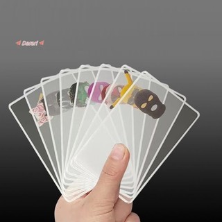 1 Hộp Đựng Thẻ ID / Danh Thiếp / Darari Trong Suốt Tiện Dụng