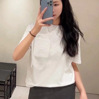 Ewe- Áo Thun Thêu Có Túi, Một Phải Yêu Thích Cho Nam Và Nữ! Cảm Ứng Với Kết Cấu Siêu Mạnh! Ba Lô Thời Trang Cho Nam Và Nữ