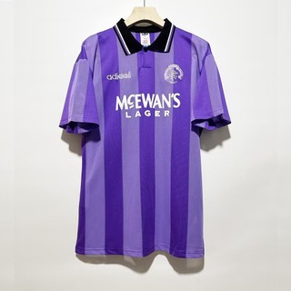 Áo bóng đá ngắn tay đội wolverhampton 2away 94 / 95 chất lượng