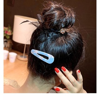 Kẹp Tóc Mỏ Vịt Phong Cách Retro Hàn Quốc