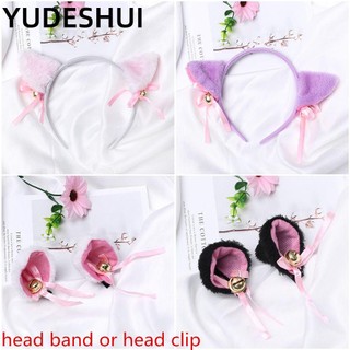 YUDESHUI Cài tóc tai mèo / Kẹp tóc tai mèo xinh xắn cho nữ