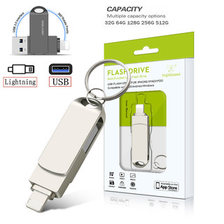 Ổ đĩa usb 2 trong 1 ios & usb 3.0 1tb 2tb cho iphone / pc