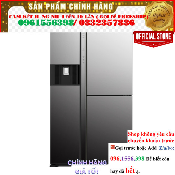 Tủ lạnh Hitachi Inverter 569 lít R-MY800GVGV0(MIR) @SALE