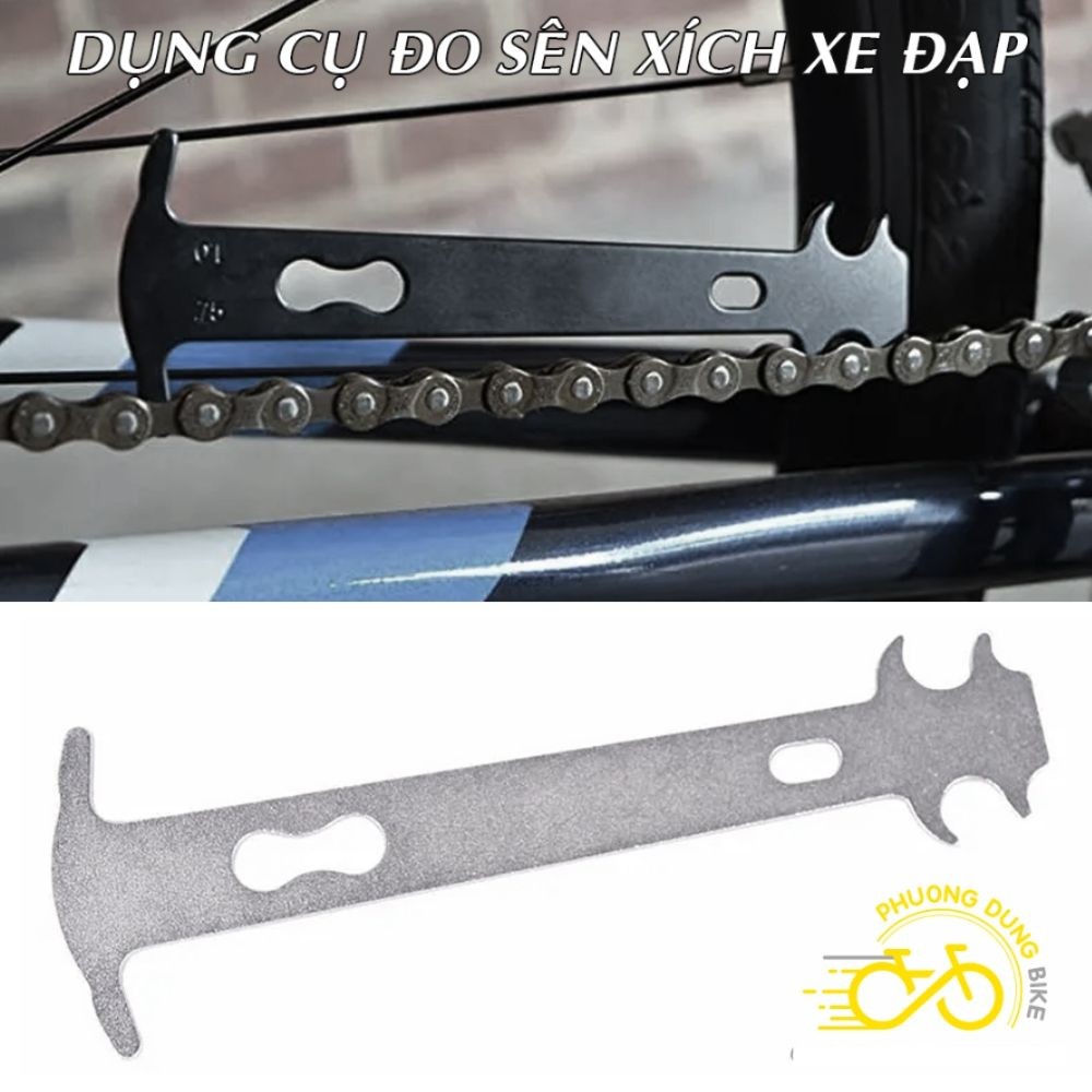 Dụng cụ đo sên xích xe đạp