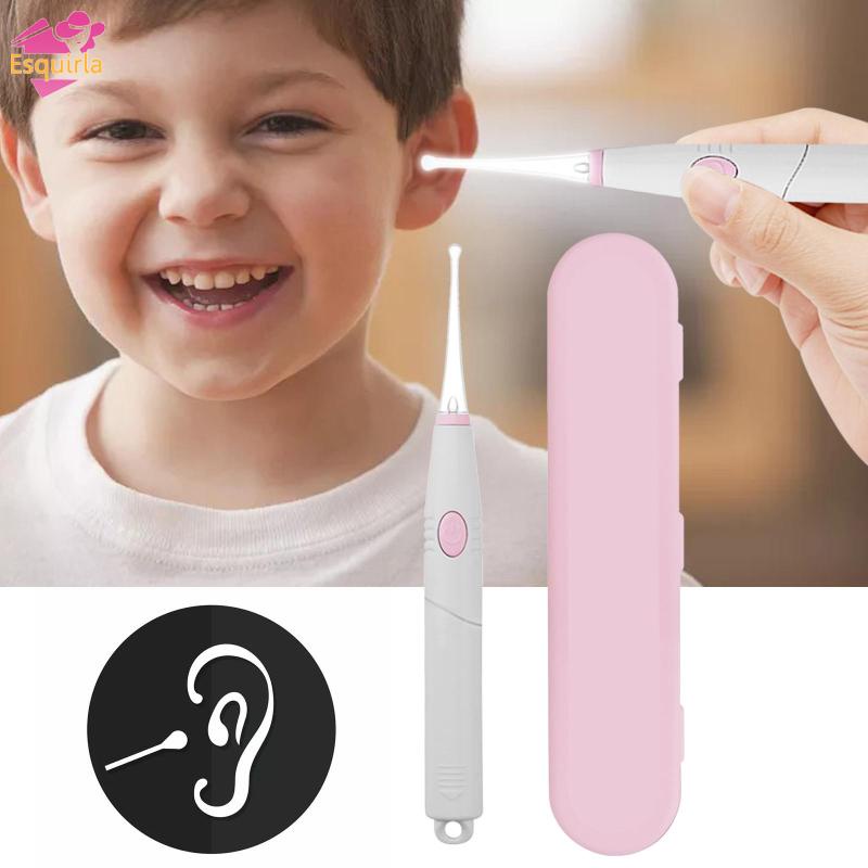 Esquirla Dụng Cụ Lấy Ráy Tai Có Đèn led 2 Đầu Thay Thế Cho Người Lớn Và Trẻ Em