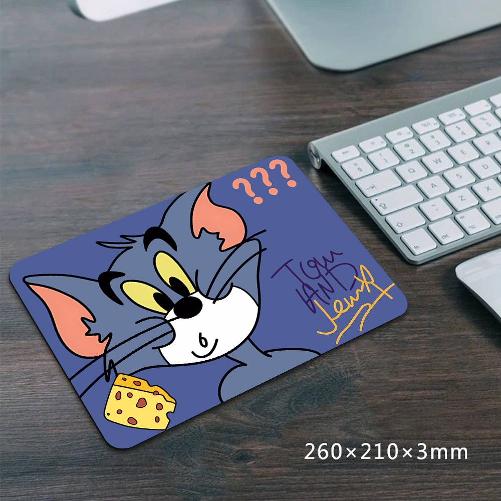 Cute cat mousepad gaming thick table mat game office computer pad 260x210x3cm YH1H