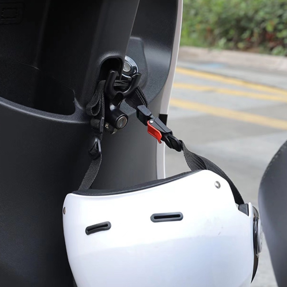 Ronxmor Khóa Tay Lái Xe Đạp Nón Bảo Hiểm Chống Trộm Bằng Kim Loại Kèm Hai Chìa Khóa