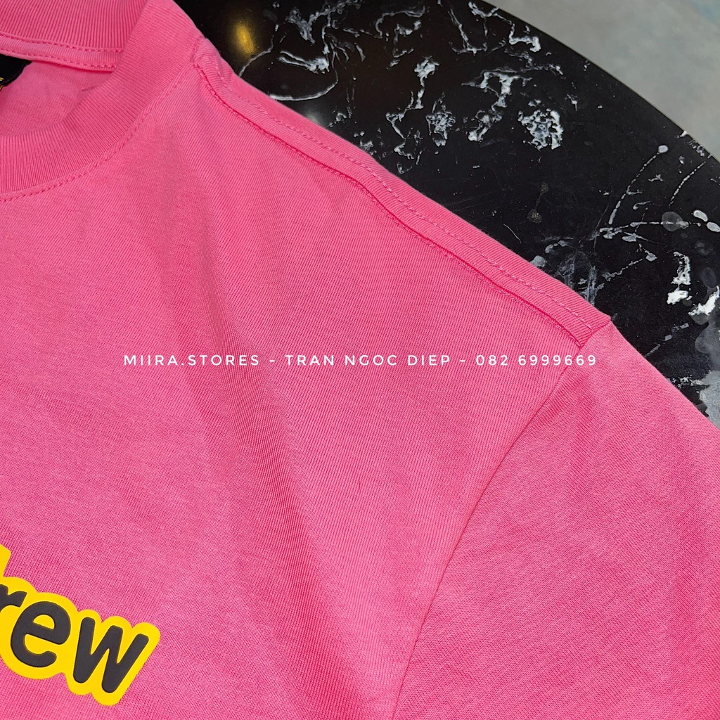 DOODLE JOY SS TEE - Áo thun tee trước ngực in chữ D - sau lưng in hình bóng mây