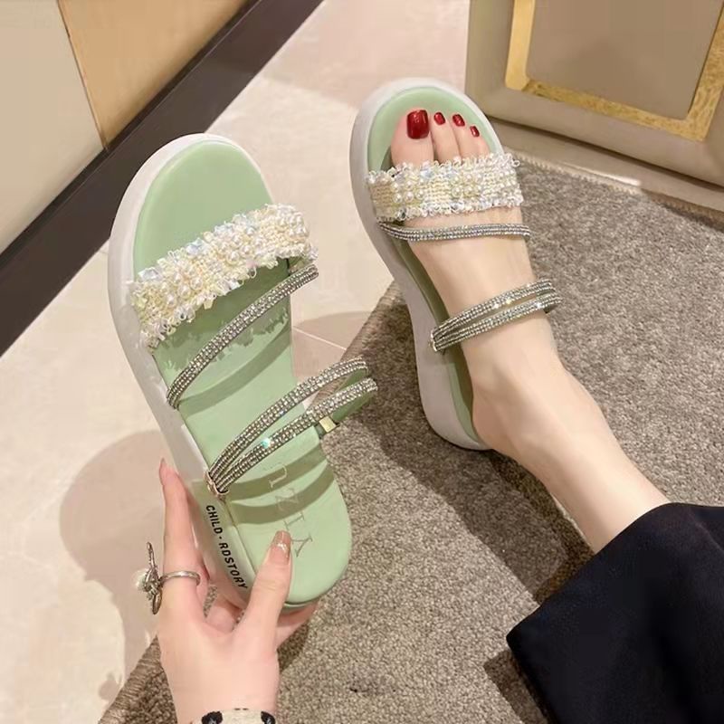 NOVA  dép sandal nữ dép bánh mì nữ dép bánh mì Chống Trượt 2023 NEW B98G1UQ 36Z230904