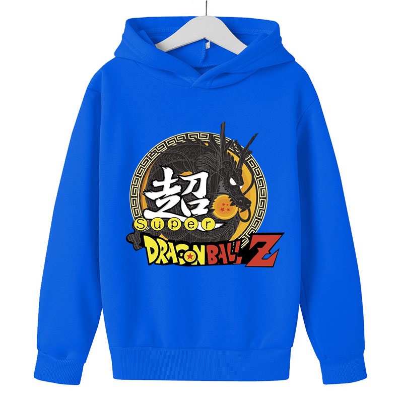 Áo hoodie In Hình goku dragon ball Thời Trang Mùa Thu Cho Bé