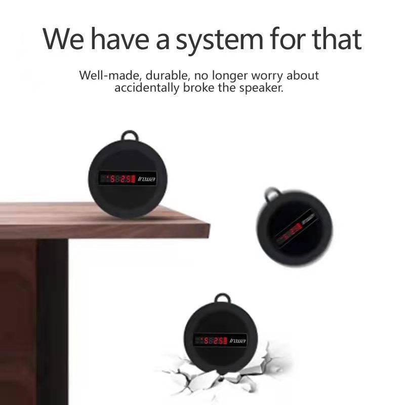 Màn hình LED Bluetooth không dây Inwa Loa xe đạp Ipx65 Vòi hoa sen chống nước Bass Woofer Đạp xe ngoài trời homelove