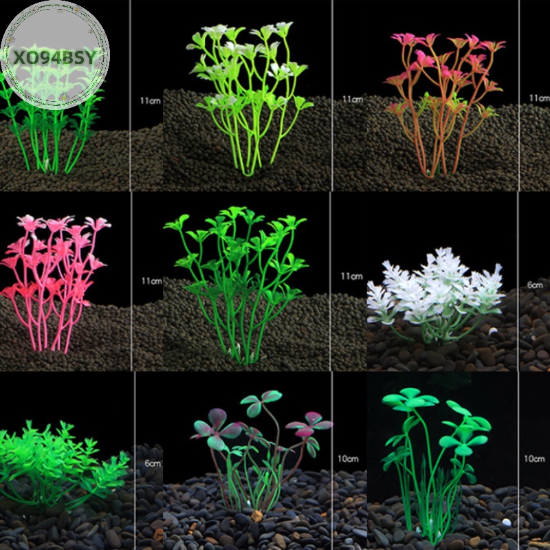 Xo94bsy Cây Cỏ Giả Dùng Trang Trí Bể Cá vn