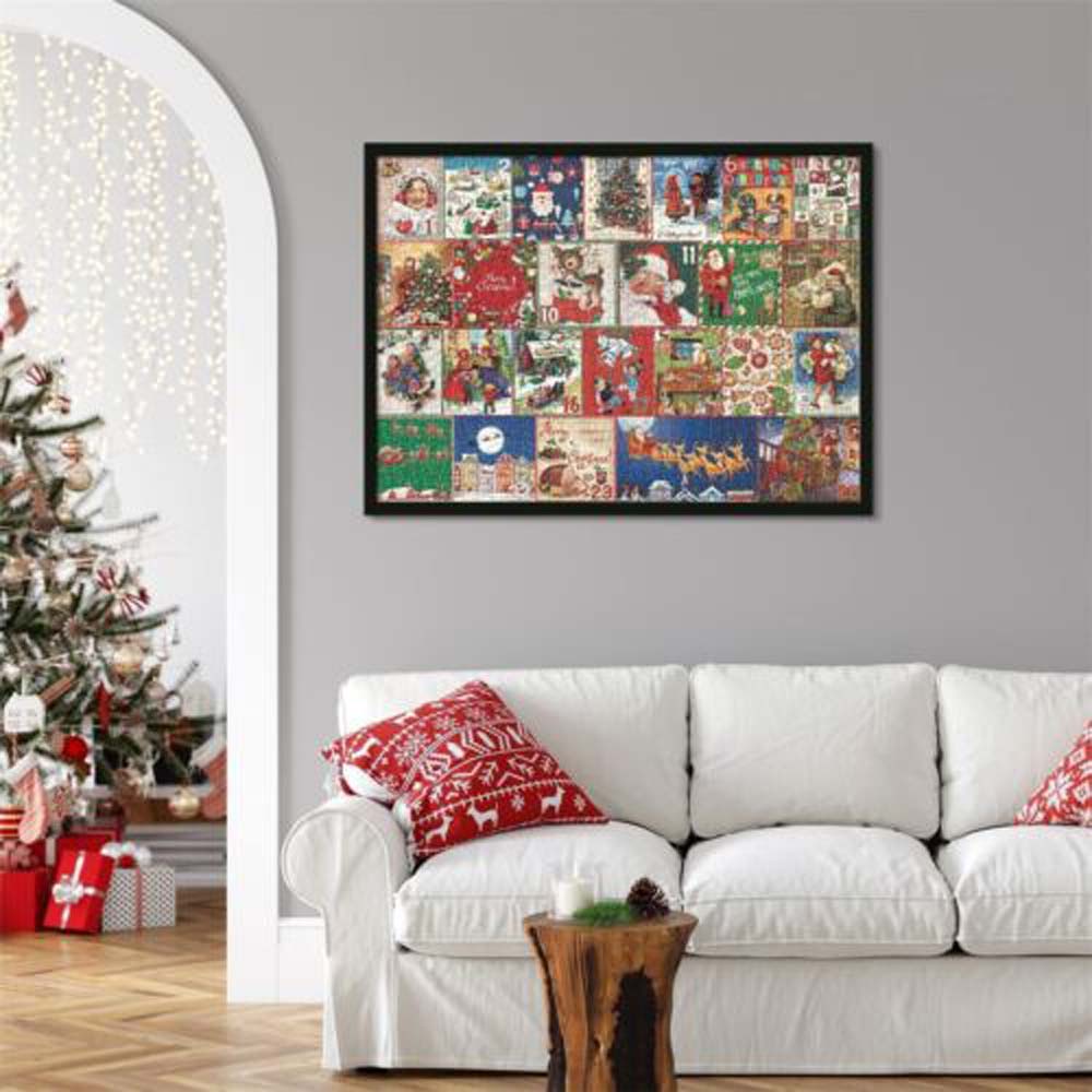 Advent 24 Days Countdown Calendar 2023 Christmas 1000 pieces Jigsaw Puzzle Gifts