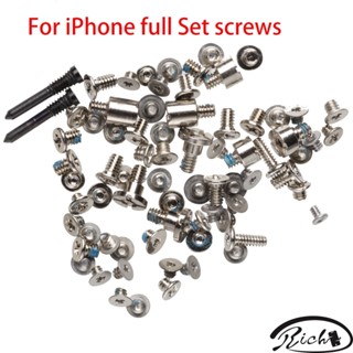 Toàn Bộ Bộ Ốc Vít 2 Phần Cho Điện Thoại iphone 5 5s 5c 6plus 6s 7p 8p x xsmax xr 11promax plus